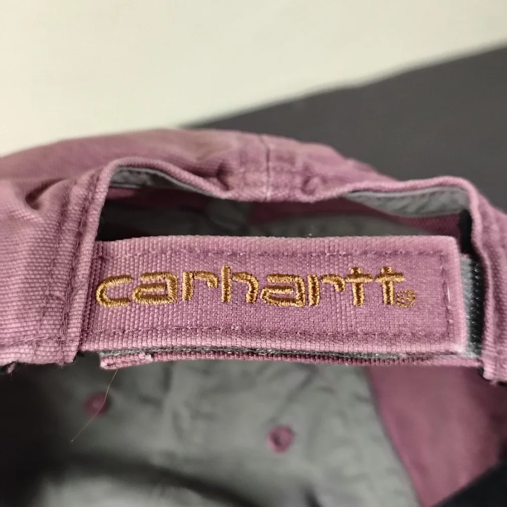 Carhartt Hat Cap Strapback One Size Rose Pink Odessa Canvas Cotton Womens